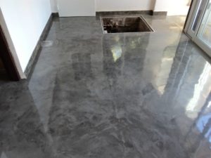 Покрытие микроцементом